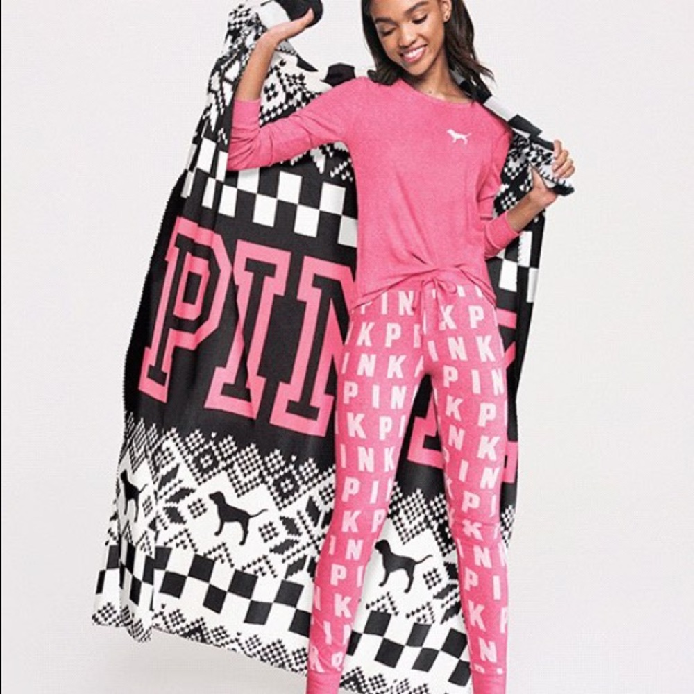 VICTORIA’S SECRET PINK BLANKET
